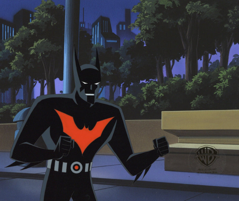 Batman Beyond Original Production Cel with Matching Drawing: Batman - Choice Fine Art