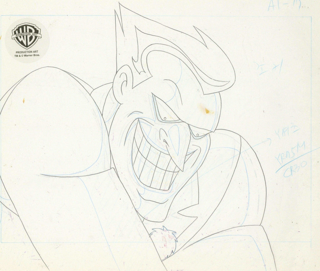 Batman Mask of Phantasm Original Production Drawing: Joker - Choice Fine Art