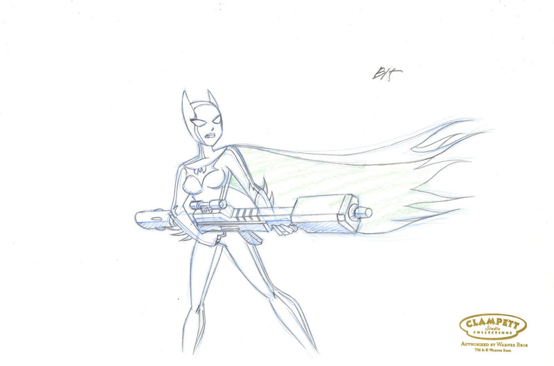 Batman, Mystery of the Batwoman Original Production Drawing: Batwoman - Choice Fine Art