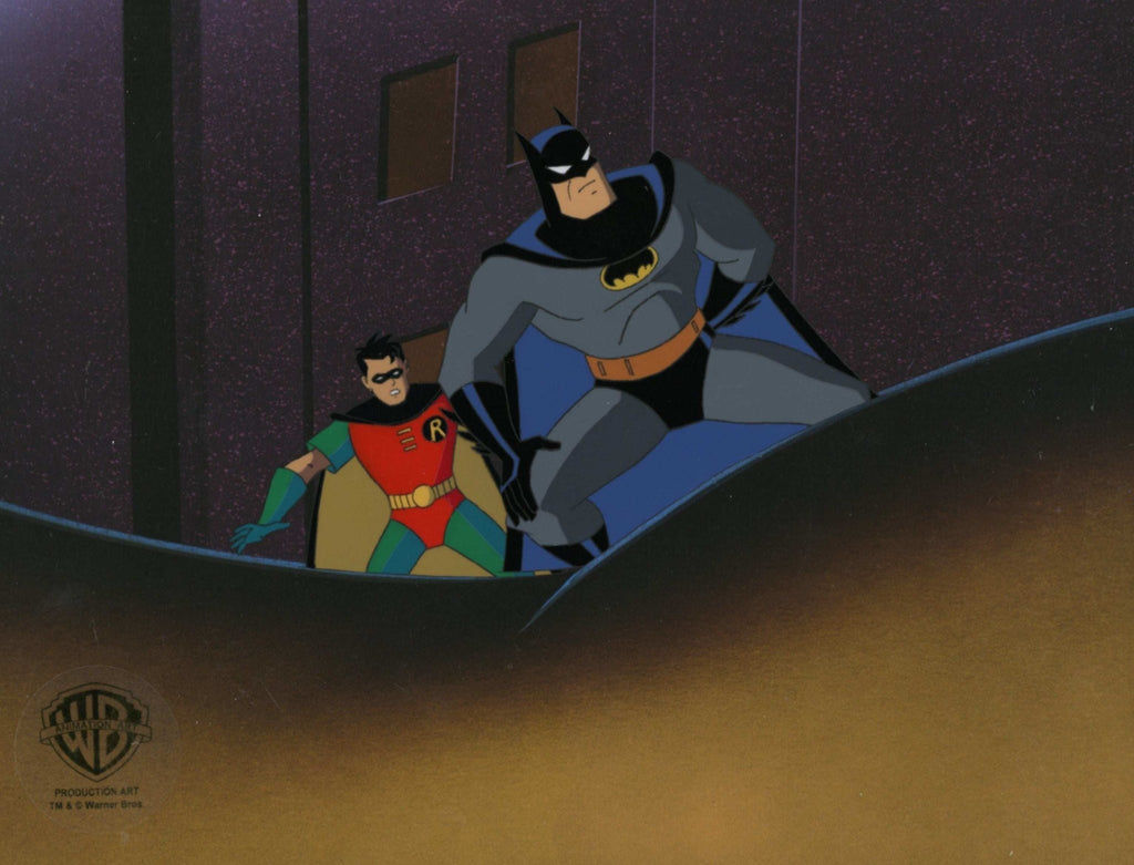 Batman The Animated Series Original Production Cel: Batman and Robin - Choice Fine Art