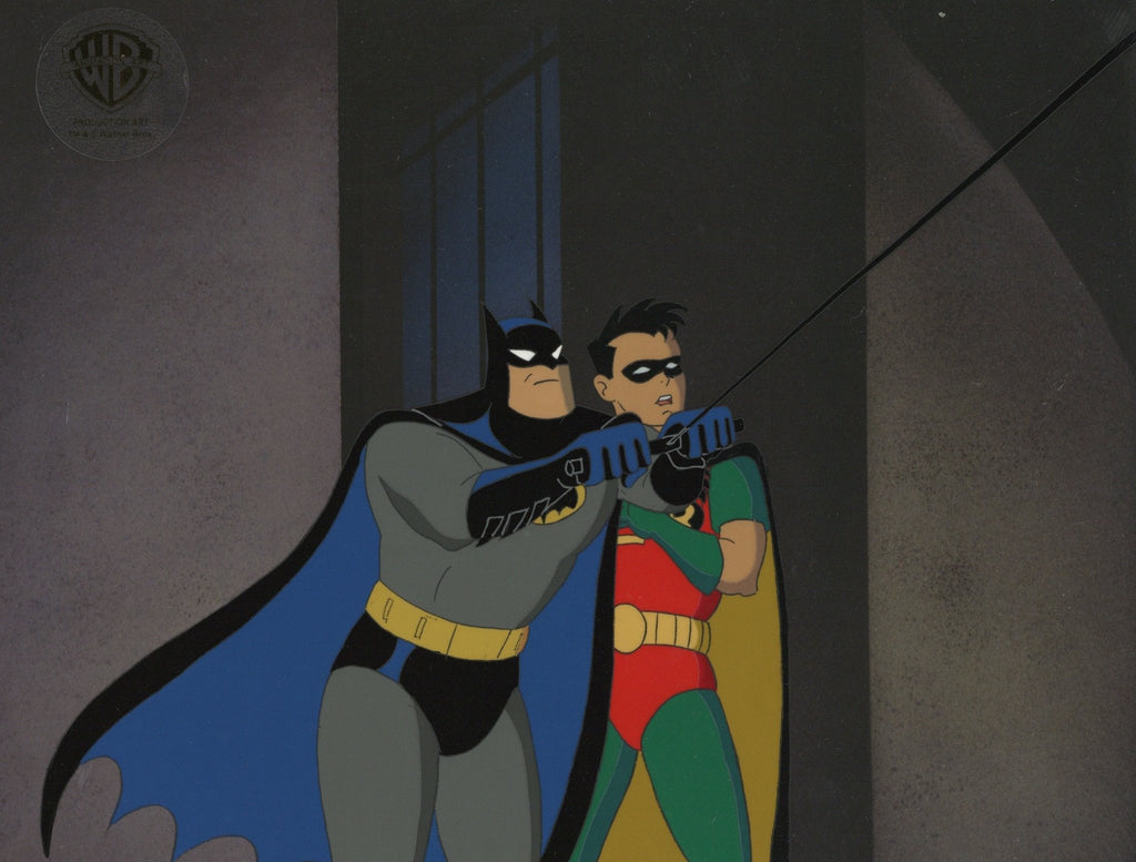 Batman The Animated Series Original Production Cel: Batman and Robin - Choice Fine Art