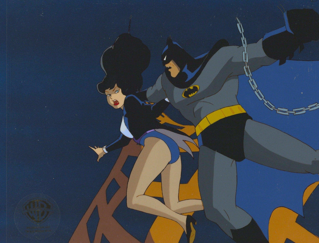 Batman The Animated Series Original Production Cel: Batman and Zatanna - Choice Fine Art