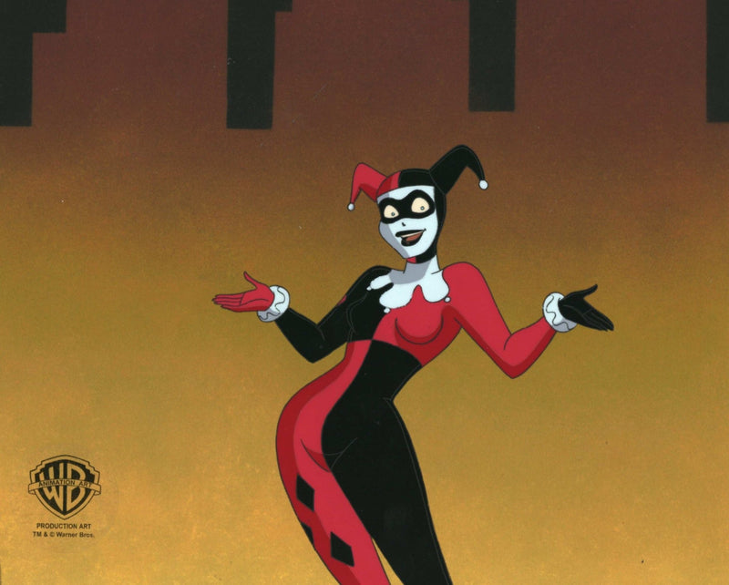 Batman The Animated Series Original Production Cel: Harley Quinn - Choice Fine Art