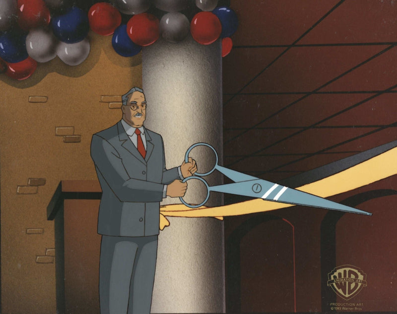 Batman The Animated Series Original Production Cel: Mayor Hamilton Hill - Choice Fine Art
