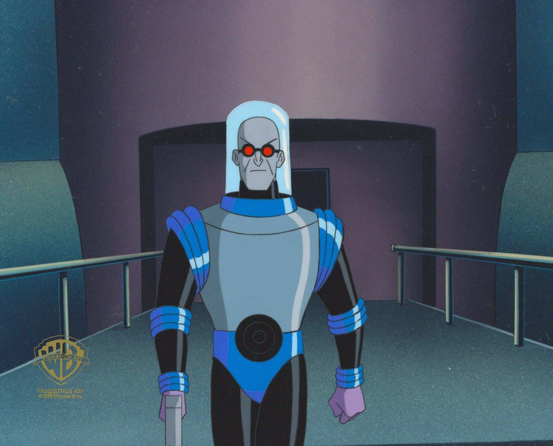 Batman the Animated Series Original Production Cel: Mr. Freeze "Deep Freeze" - Choice Fine Art