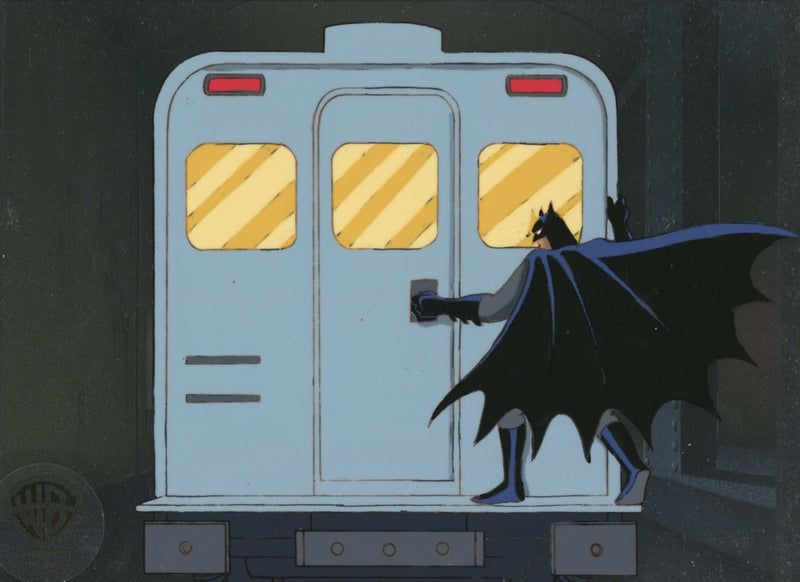 Batman The Animated Series Original Production Cel on Original Background: Batman - Choice Fine Art