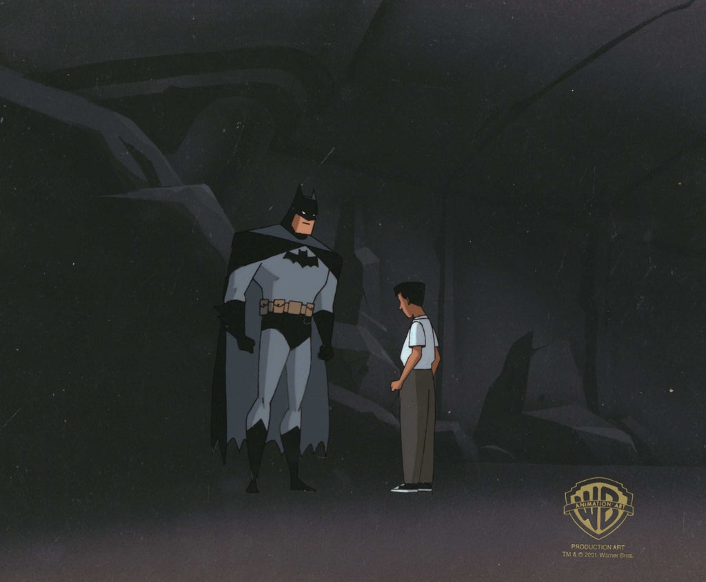 Batman The Animated Series Original Production Cel On Original Background: Batman - Choice Fine Art