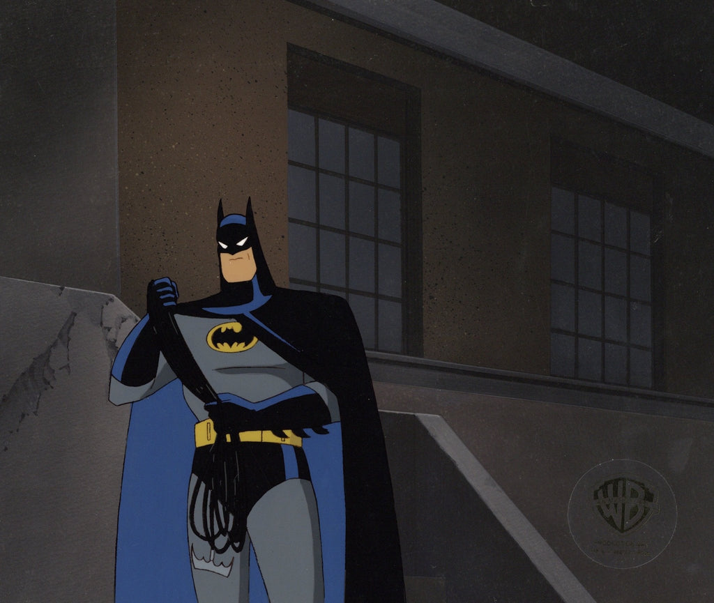 Batman The Animated Series Original Production Cel On Original Background: Batman - Choice Fine Art