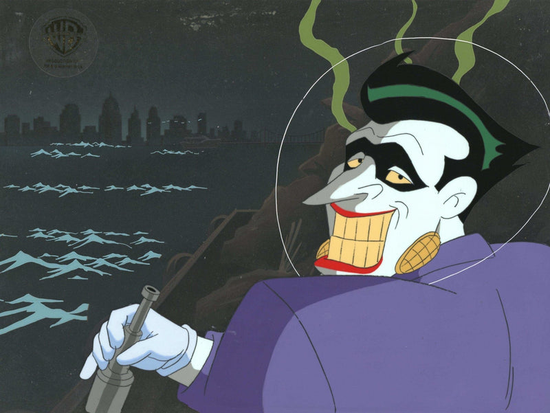 Batman The Animated Series Original Production Cel on Original Background: Joker - Choice Fine Art