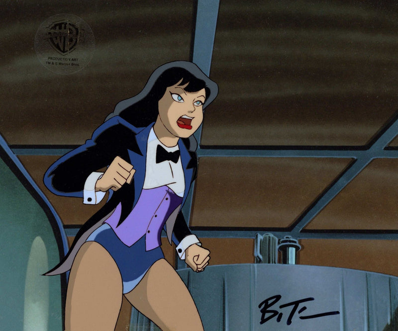 Batman The Animated Series Original Production Cel signed by Bruce Timm: Zatanna - Choice Fine Art