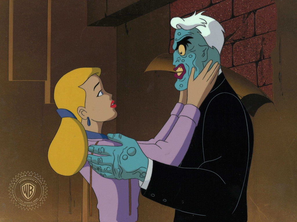 Batman The Animated Series Original Production Cel: Two Face and Grace Lamont - Choice Fine Art