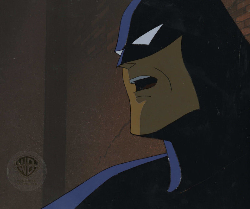 Batman The Animated Series Original Production Cel with Matching Drawing: Batman - Choice Fine Art