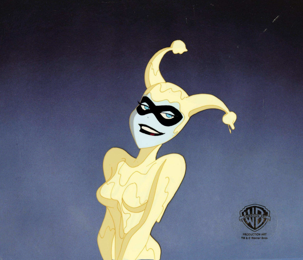 Batman The Animated Series Original Production Cel with Matching Drawing: Harley Quinn - Choice Fine Art