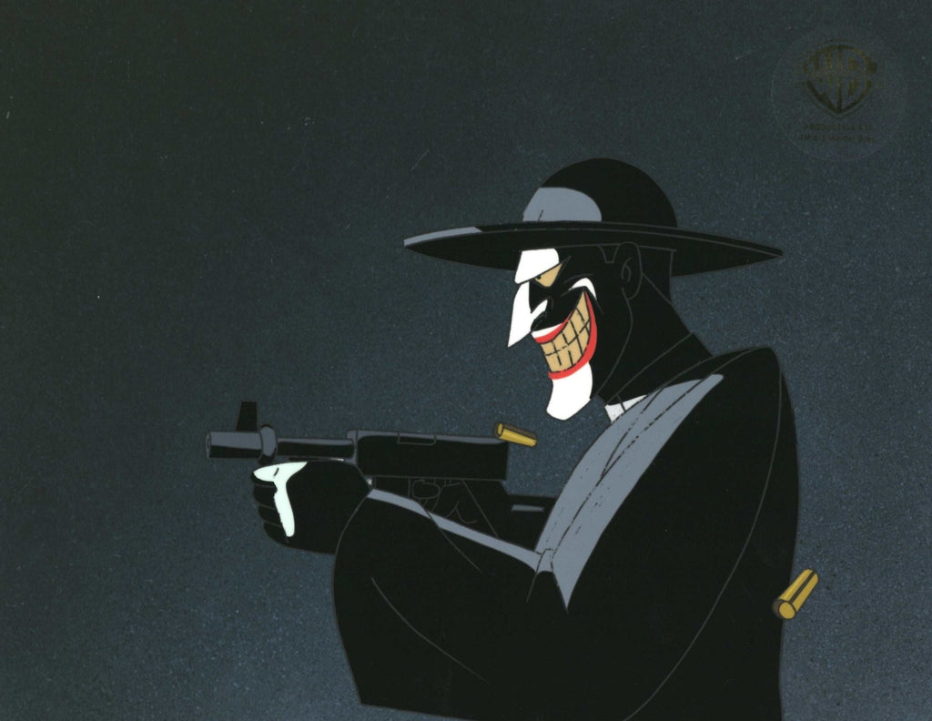 Batman The Animated Series Original Production Cel with Matching Drawing: Joker - Choice Fine Art