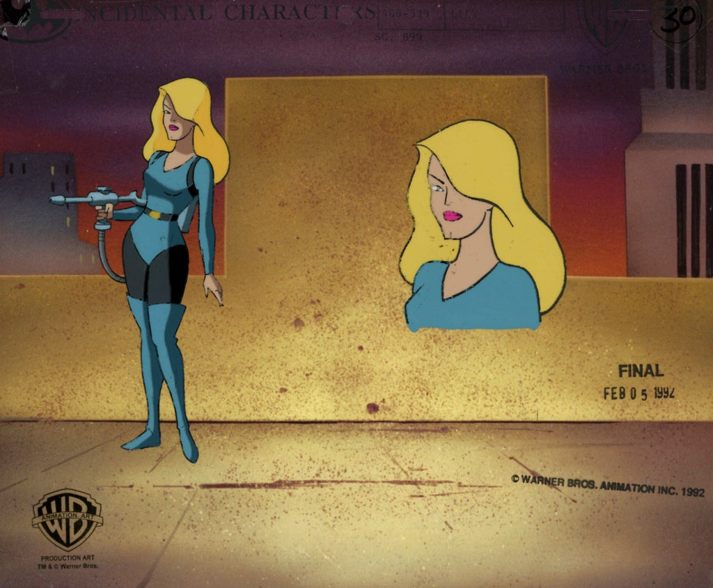 Batman the Animated Series Original Production Color Model Sheet Set: Lily - Choice Fine Art