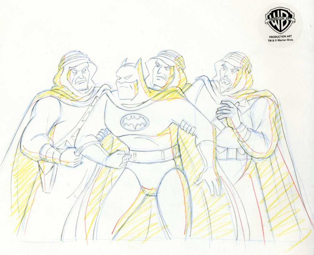 Batman The Animated Series Original Production Drawing: Batman - Choice Fine Art