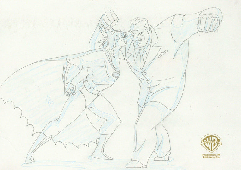 Batman The Animated Series Original Production Drawing: Batman - Choice Fine Art