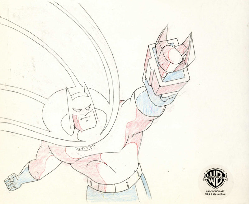 Batman The Animated Series Original Production Drawing: Batman - Choice Fine Art