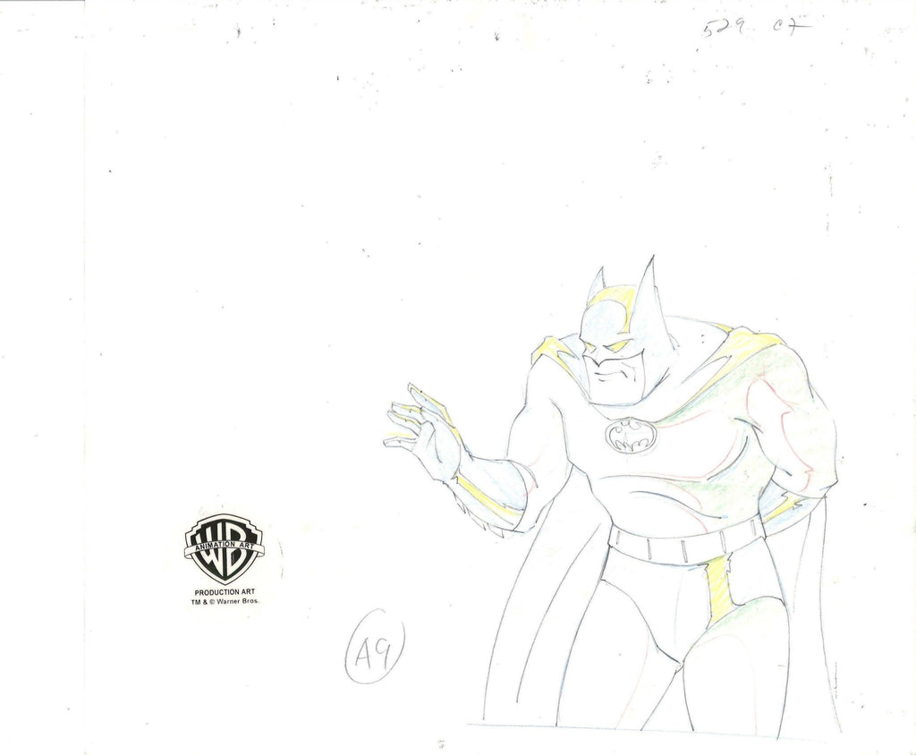 Batman The Animated Series Original Production Drawing: Batman - Choice Fine Art