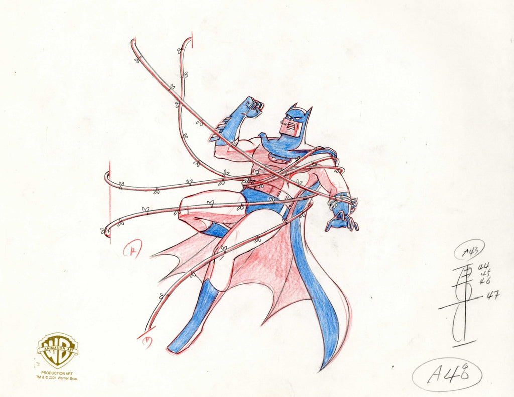 Batman The Animated Series Original Production Drawing: Batman - Choice Fine Art