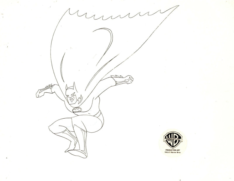 Batman The Animated Series Original Production Drawing: Batman - Choice Fine Art