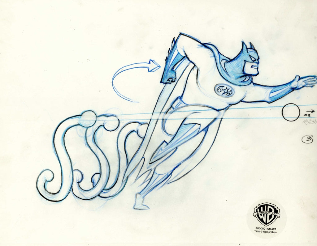 Batman The Animated Series Original Production Drawing: Batman - Choice Fine Art