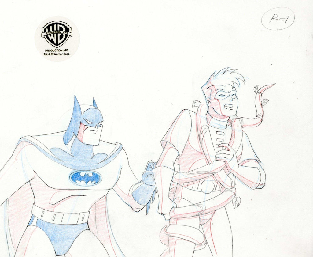 Batman The Animated Series Original Production Drawing: Batman - Choice Fine Art