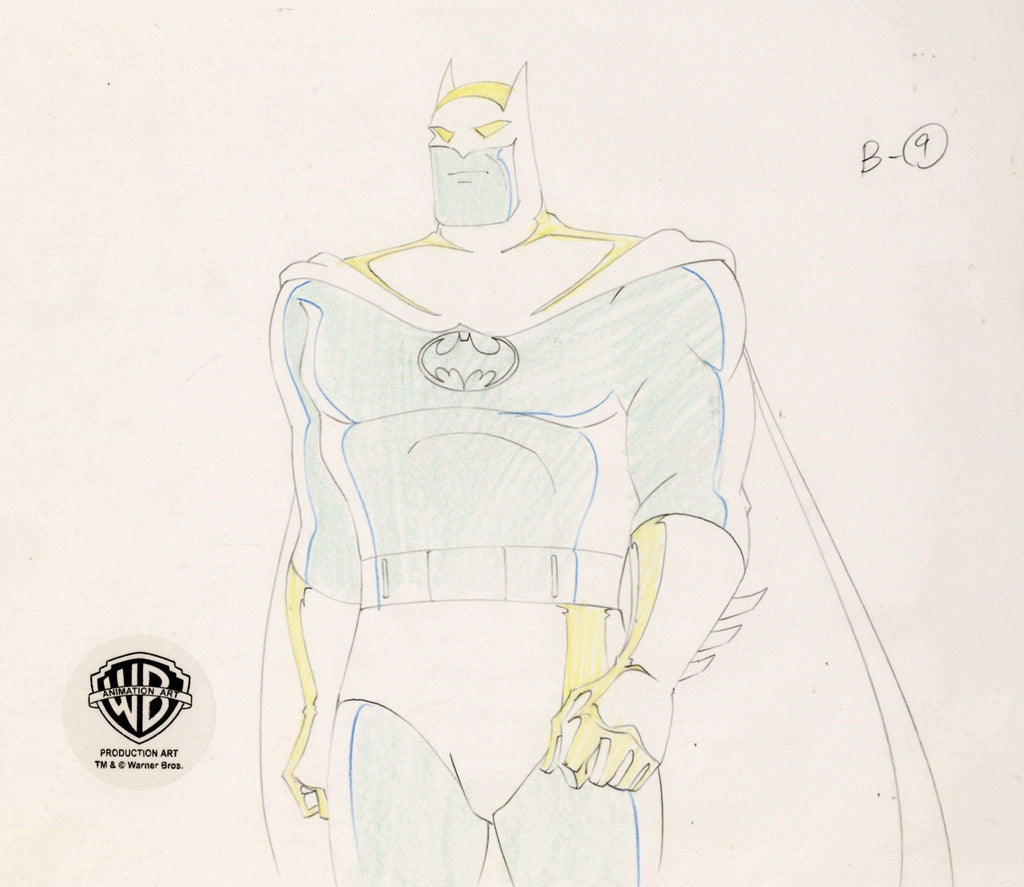 Batman The Animated Series Original Production Drawing: Batman - Choice Fine Art