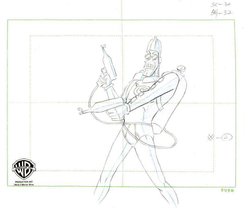 Batman The Animated Series Original Production Drawing: Condiment King - Choice Fine Art