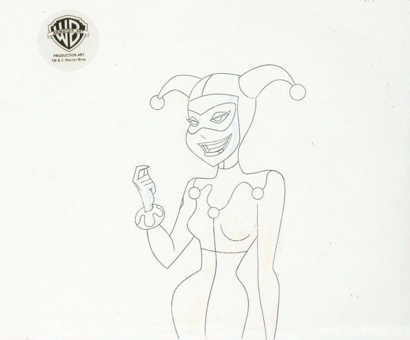 Batman The Animated Series Original Production Drawing: Harley Quinn - Choice Fine Art