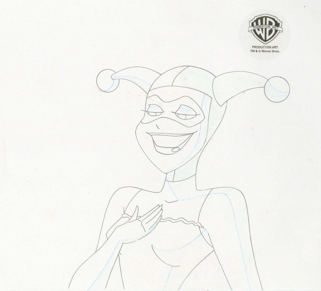 Batman The Animated Series Original Production Drawing: Harley Quinn - Choice Fine Art