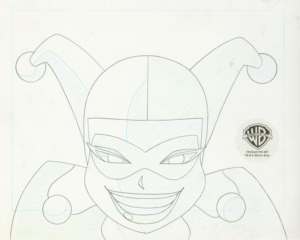 Batman The Animated Series Original Production Drawing: Harley Quinn - Choice Fine Art