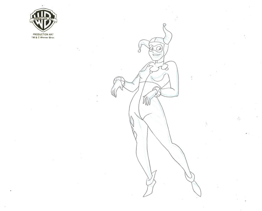 Batman The Animated Series Original Production Drawing: Harley Quinn - Choice Fine Art