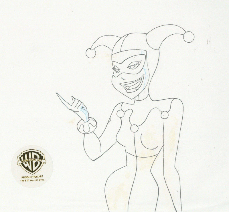 Batman The Animated Series Original Production Drawing: Harley Quinn - Choice Fine Art