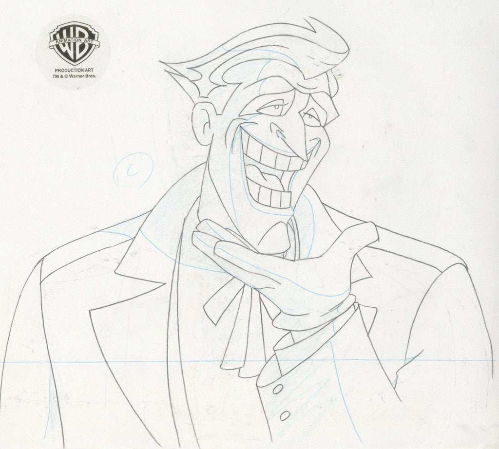 Batman The Animated Series Original Production Drawing: Joker - Choice Fine Art