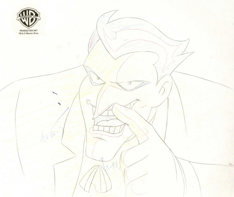 Batman The Animated Series Original Production Drawing: Joker - Choice Fine Art