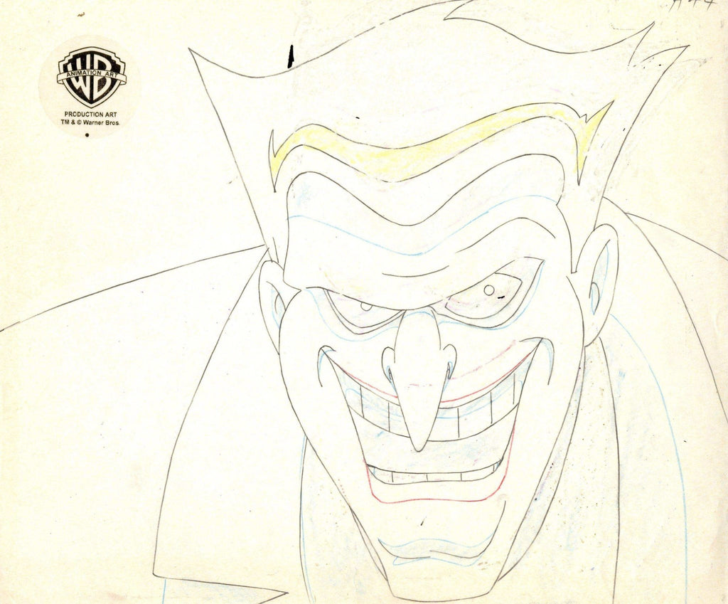 Batman The Animated Series Original Production Drawing: Joker - Choice Fine Art