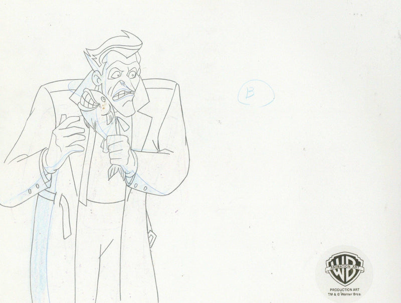 Batman The Animated Series Original Production Drawing: Joker - Choice Fine Art