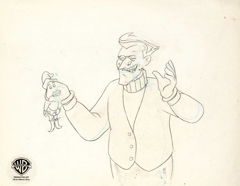 Batman The Animated Series Original Production Drawing: Joker - Choice Fine Art