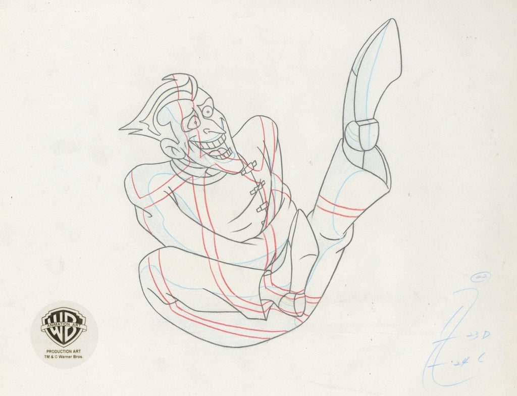 Batman The Animated Series Original Production Drawing: Joker - Choice Fine Art