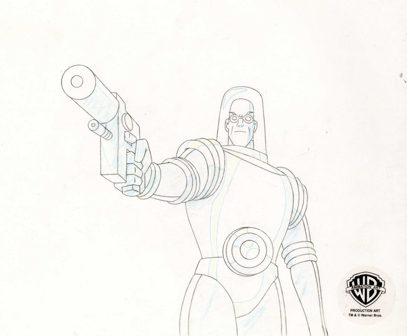 Batman The Animated Series Original Production Drawing: Mr. Freeze - Choice Fine Art