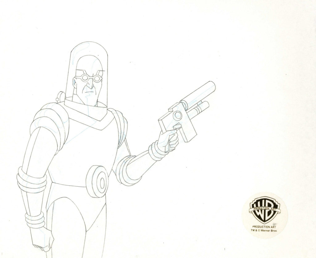 Batman The Animated Series Original Production Drawing: Mr. Freeze - Choice Fine Art