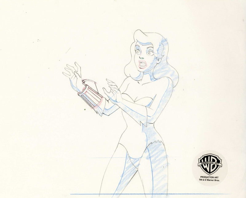 Batman The Animated Series Original Production Drawing: Poison Ivy - Choice Fine Art