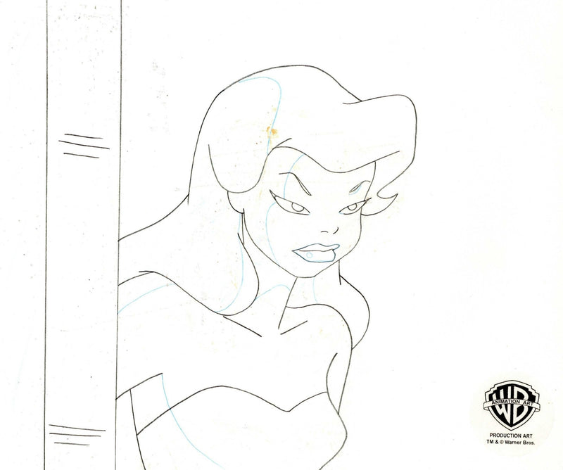 Batman The Animated Series Original Production Drawing: Poison Ivy - Choice Fine Art