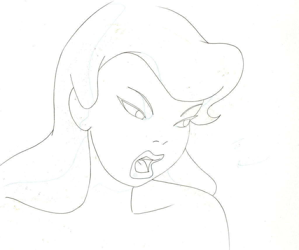 Batman The Animated Series Original Production Drawing: Poison Ivy - Choice Fine Art