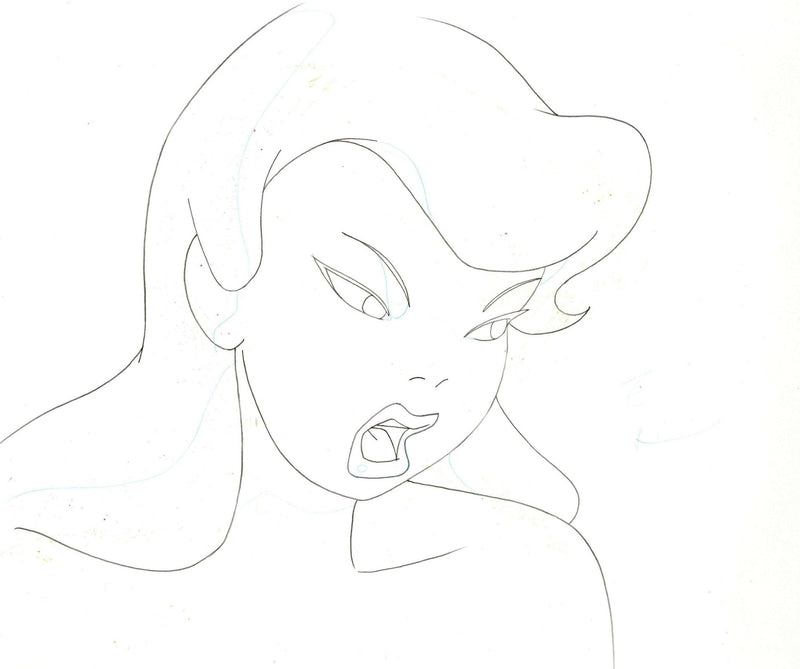 Batman The Animated Series Original Production Drawing: Poison Ivy - Choice Fine Art