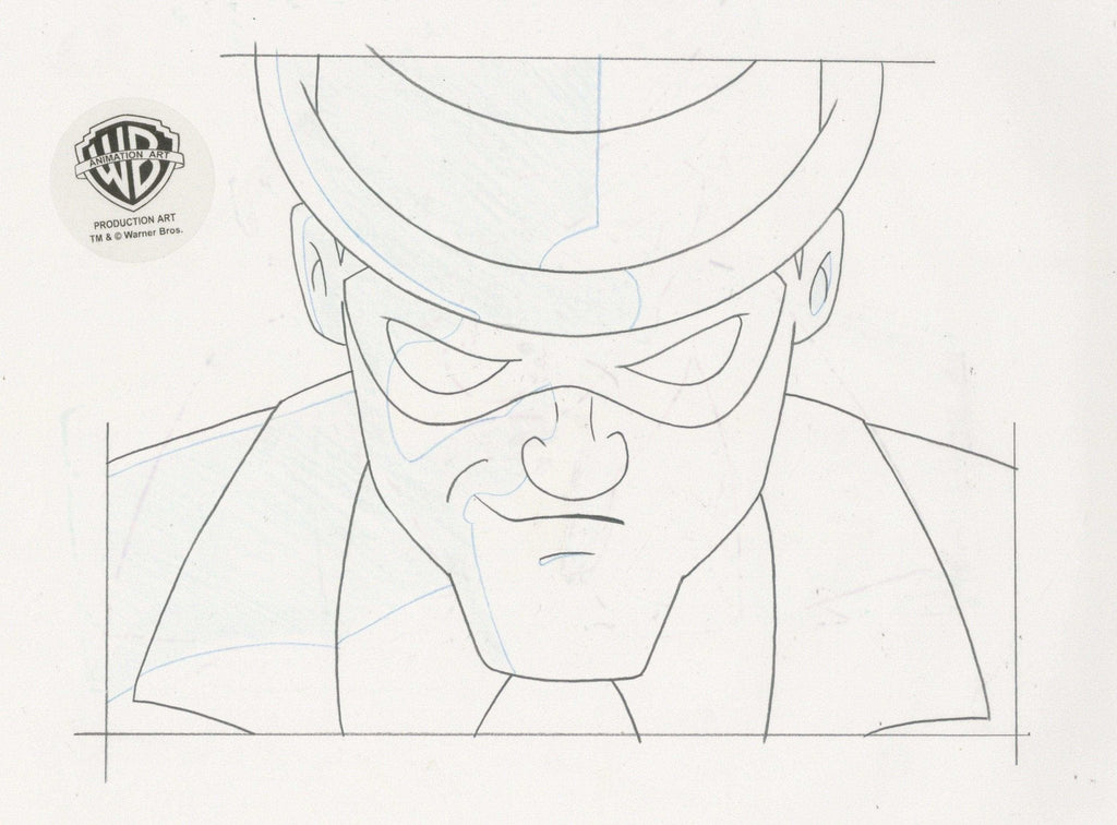 Batman The Animated Series Original Production Drawing: Riddler - Choice Fine Art