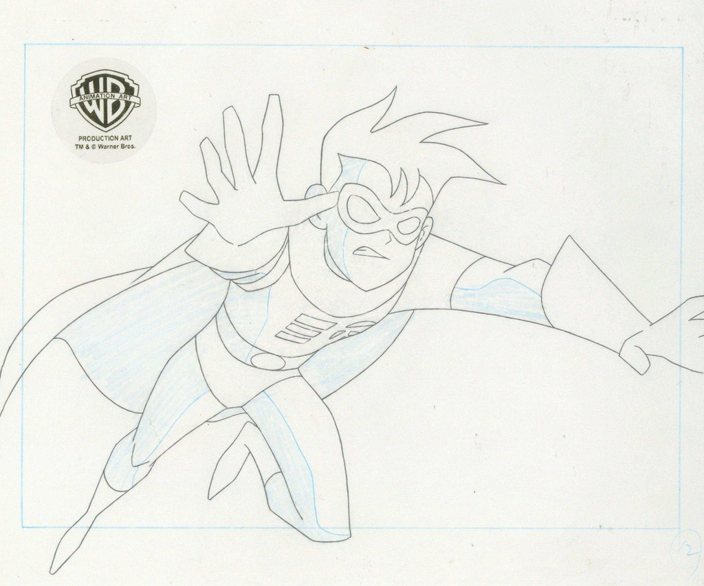 Batman The Animated Series Original Production Drawing: Robin - Choice Fine Art