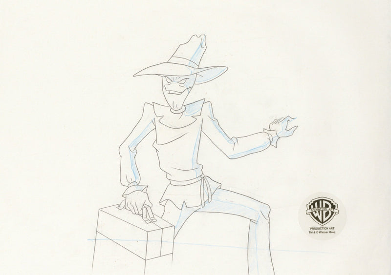 Batman The Animated Series Original Production Drawing: Scarecrow - Choice Fine Art