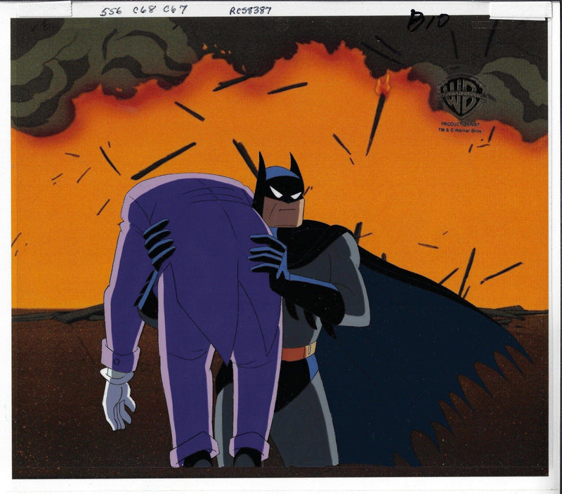 Batman The Animated Series Production Cel: Batman And Joker - Choice Fine Art